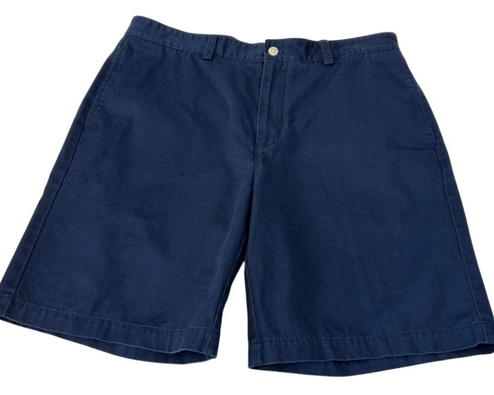 Vineyard Vines Men's Club Shorts Sz 35 Blue Pockets Preppy Casual Classic